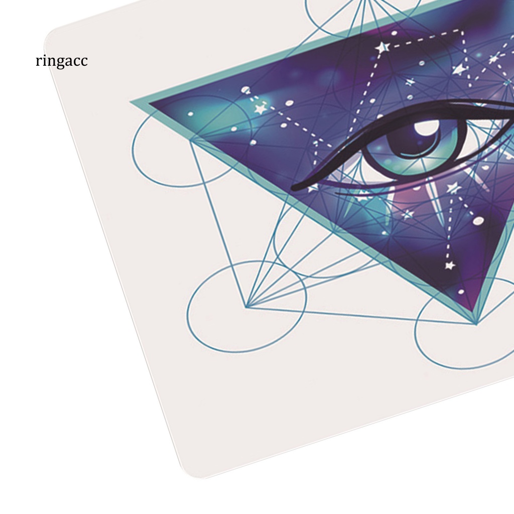 Tấm Lót Chuột RGA Bằng Cao Su Mềm Chống Trượt Họa Tiết Đôi Mắt Sáng Tạo Dùng Trong Văn Phòng