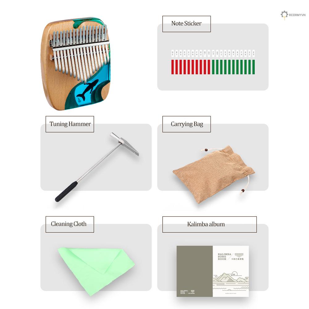 Đàn Piano Mini 17 Phím Bằng Gỗ