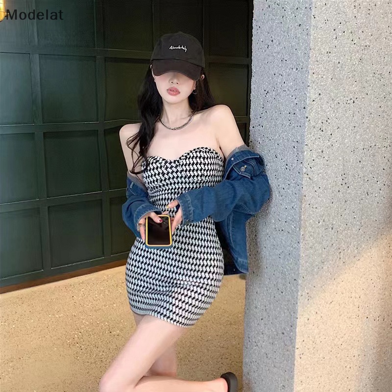 Mfc Đầm Ôm Hai Dây Hở Lưng Gợi Cảm Cho Nữ