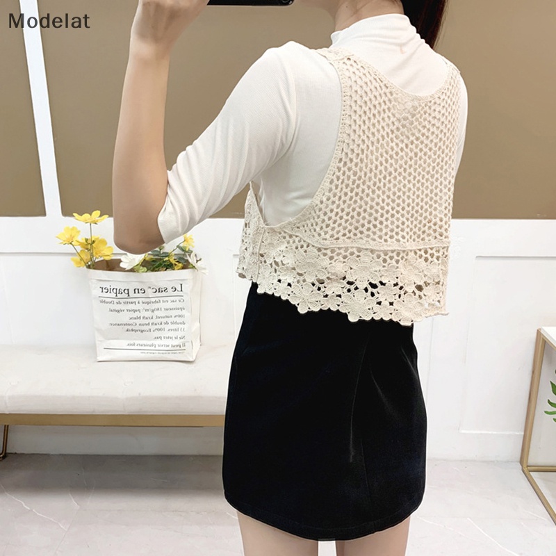 Áo Dệt Kim Không Tay Thêu Họa Tiết Phong Cách Bohemian Thời Trang Mùa Hè Cho Nữ