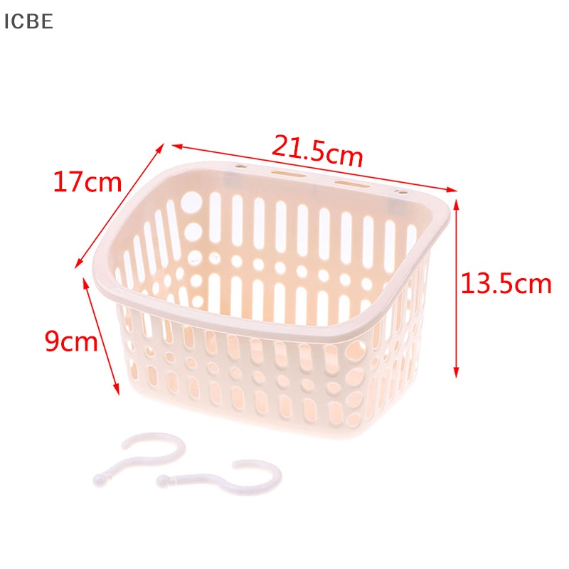 Giỏ Nhựa Đựng Đồ Dùng Có Móc Treo Tiện Dụng Cho Nhà Tắm