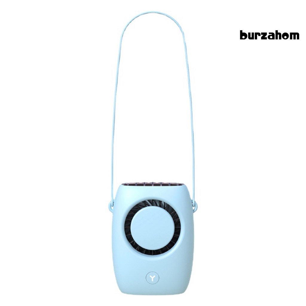 Quạt Làm Mát Đeo Cổ Thiết Kế Nhỏ Gọn Chống Mài Mòn Với Cổng Sạc USB Cho Văn Phòng