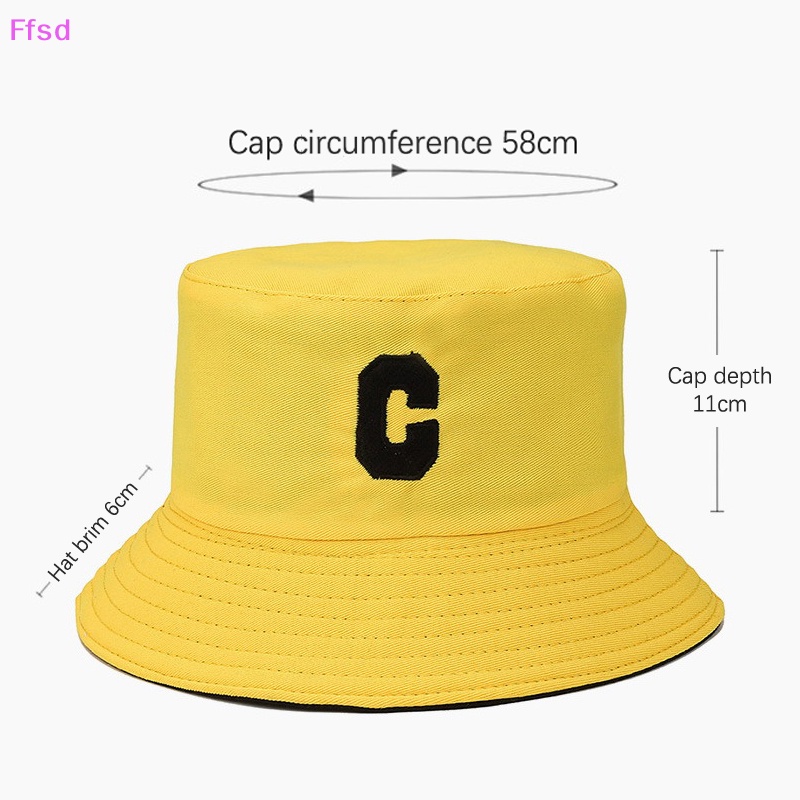 {Ffsd} Mũ Tai Bèo Cotton Hai Mặt Thêu Họa Tiết Phong Cách Nhật Bản Dễ Phối Đồ