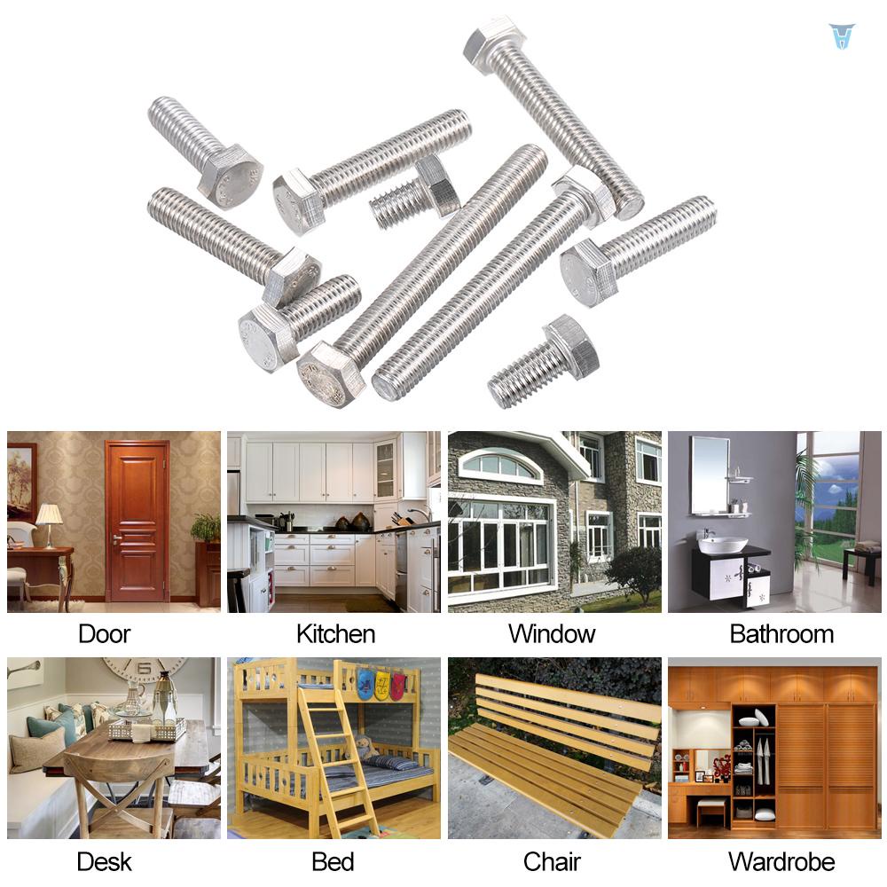 Vít Lục Giác Bằng Inox 304 DIN933 Chuyên Dụng