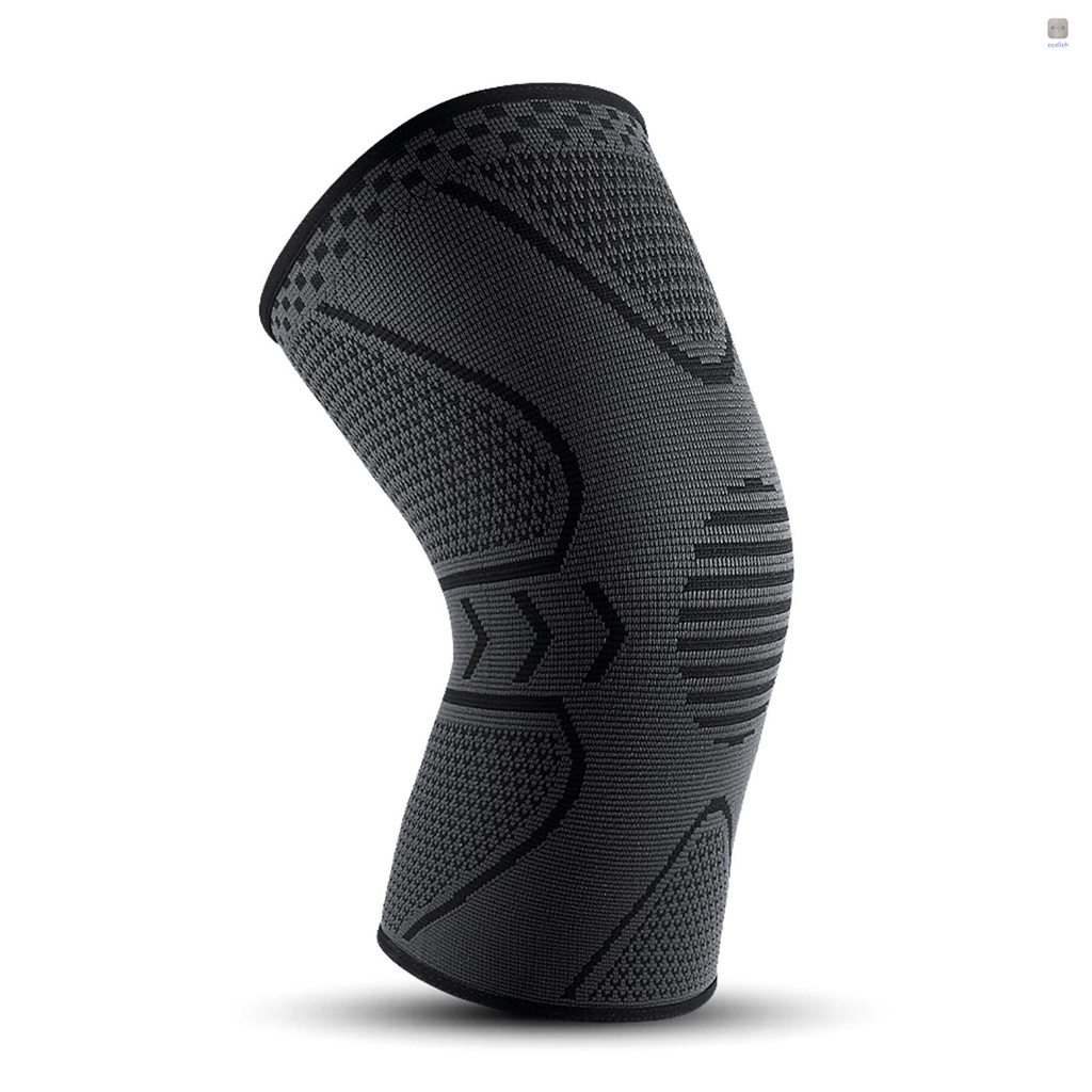 1 Đệm Bảo Vệ Đầu Gối Bằng Silicon Mềm Co Giãn Thoáng Khí Tiện Dụng Cho Các Hoạt Động Ngoài Trời