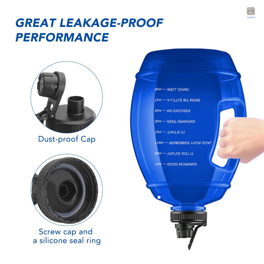 Bình Nước Thể Thao 3.78L Bằng Nhựa Không BPA Chống Rò Rỉ