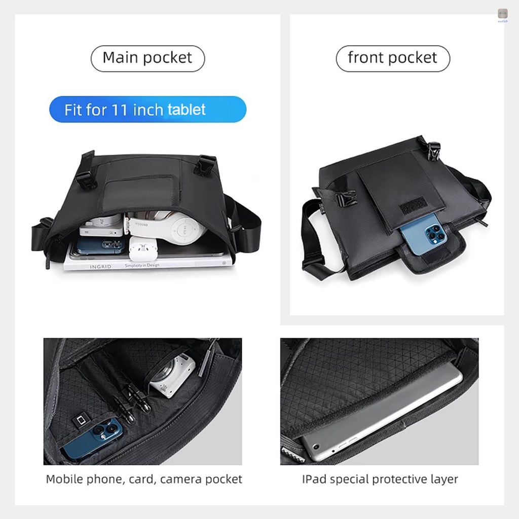 Túi Thể Thao Đeo Chéo Chống Thấm Nước Thời Trang Cho Nam