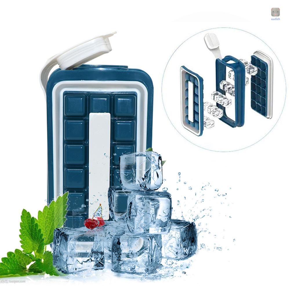 Khuôn Silicone Làm Đá Viên 36 Ngăn Tiện Lợi