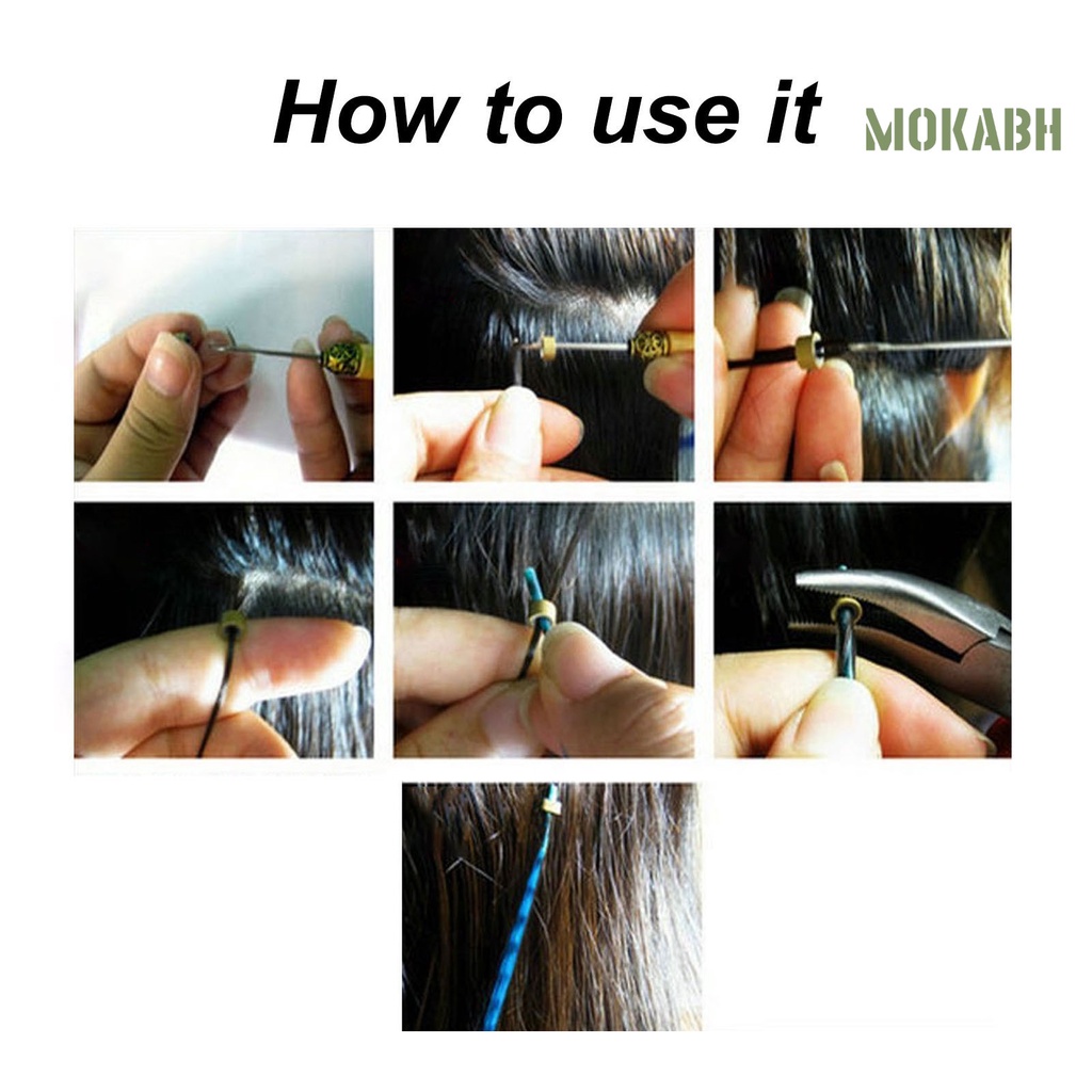 1 Bộ Dụng Cụ Tạo Kiểu Tóc Có Móc Treo Gọn Nhẹ Nhiều Màu Sắc