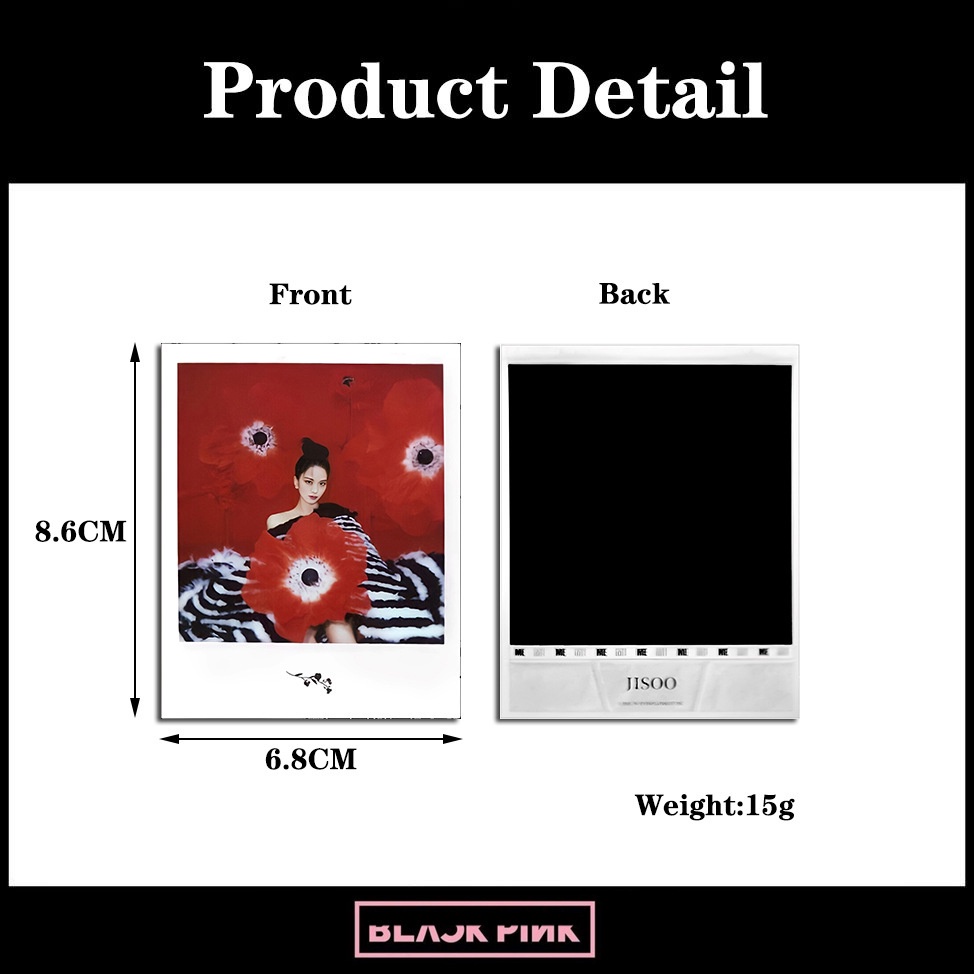 Album Ảnh Thẻ Hình Kim JISOO Solo