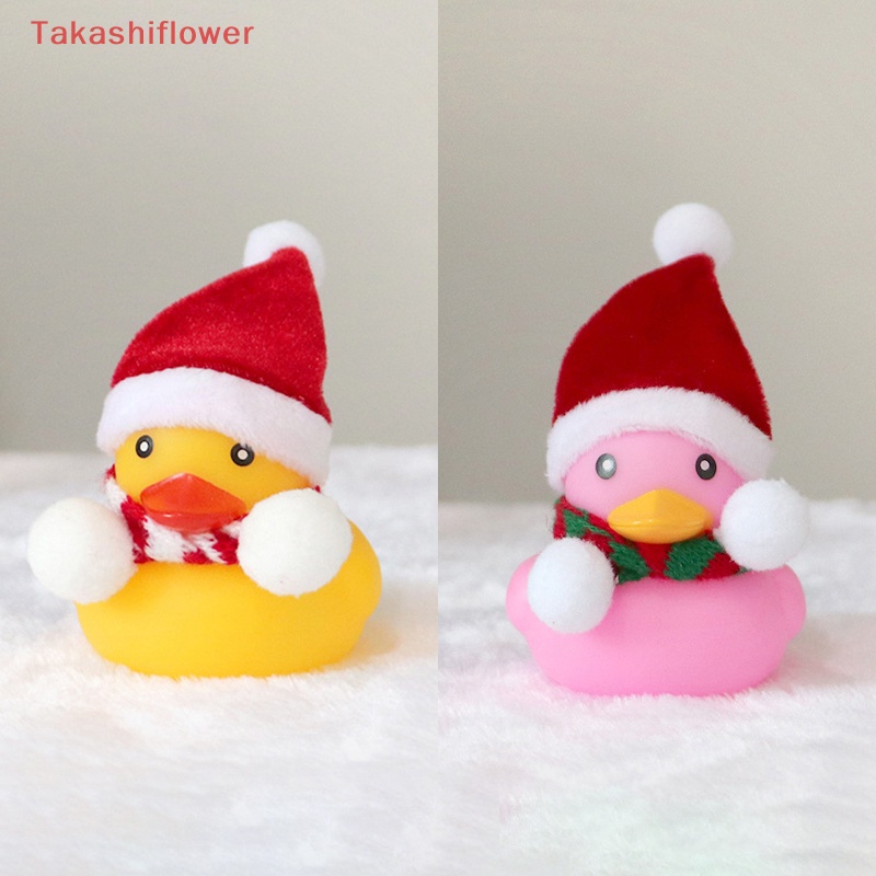 Chú Vịt Vàng Nhỏ Xinh Trang Trí Xe Đạp / Xe Hơi / Giáng Sinh / Năm Mới