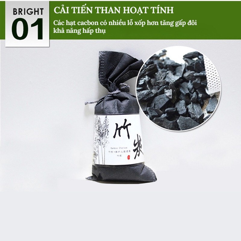 Túi Than Hoạt Tính Khử Mùi Trên Xe Ô Tô Hiệu Quả