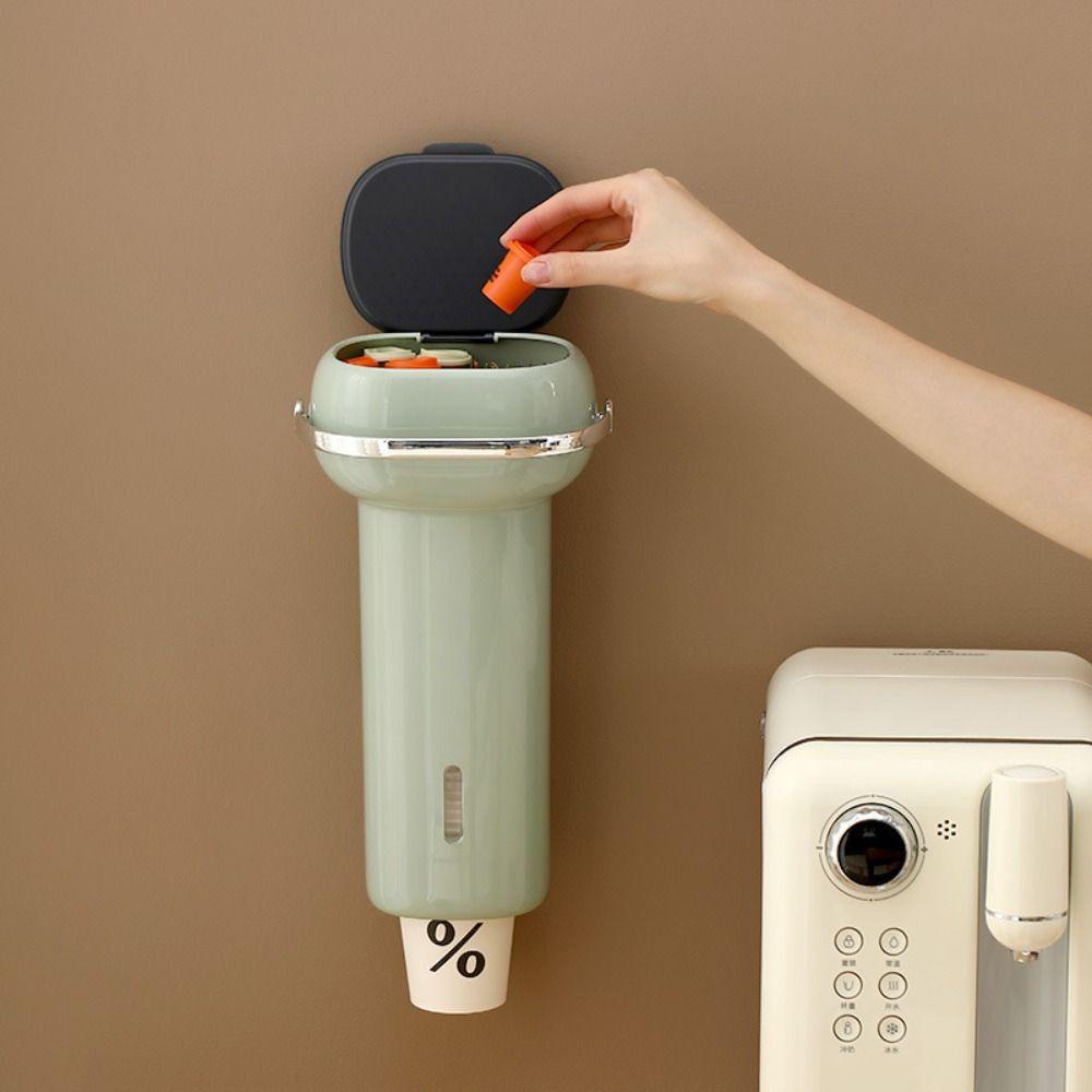 Hộp Đựng Cốc Uống Nước Tự Động Bằng Nhựa Sức Chứa Lớn Sang Trọng