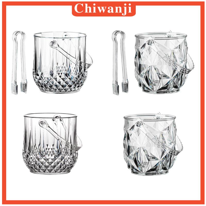 Xô Đựng Đá Uống Rượu Sâm Panh Bằng Acrylic Cho Tiệc Tùng