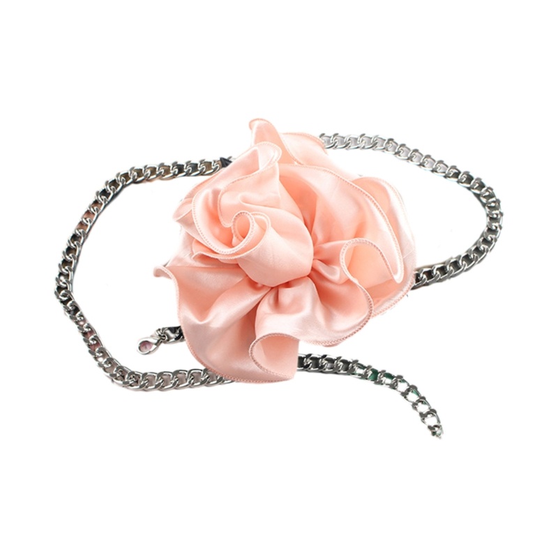 Thắt Lưng Mỏng Đính Hoa Bằng Kim Loại Kiểu Vintage Thời Trang Mùa Hè