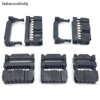 Set 10 đầu nối dây cáp 6 / 8 / 10 / 12 / 14-50pin idc 2.54mm