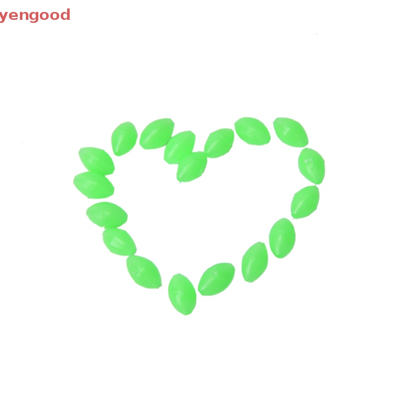 Set 100 Hạt Phát Sáng Hình Oval 5mm / 8mm / 10mm