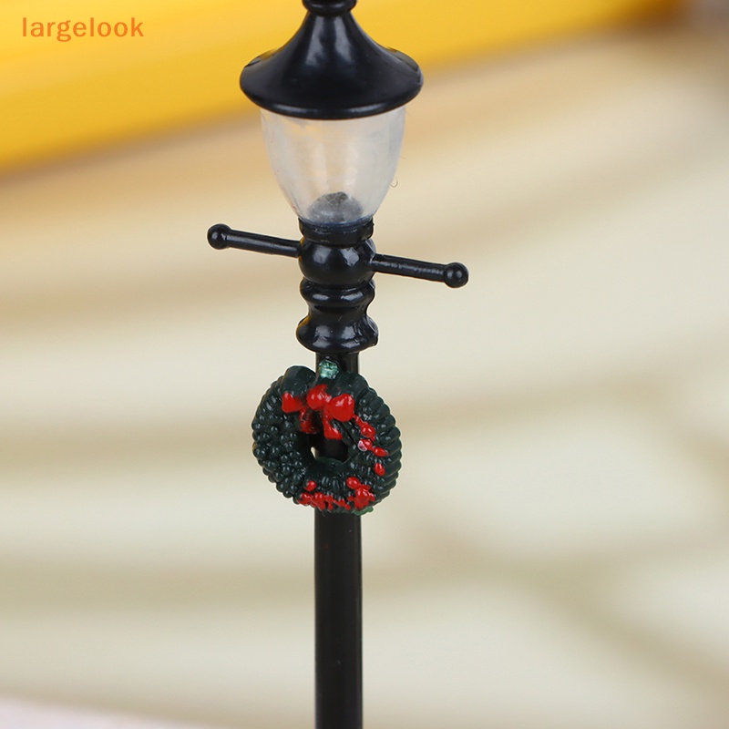 Mô Hình Đèn Đường Mini 1 / 12 Dùng Trang Trí Nhà Búp Bê