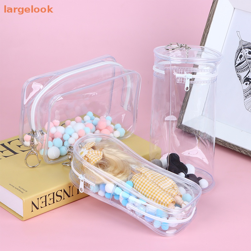 1 Hộp Đựng Búp Bê Nhồi Bông Trong Suốt Chống Bụi