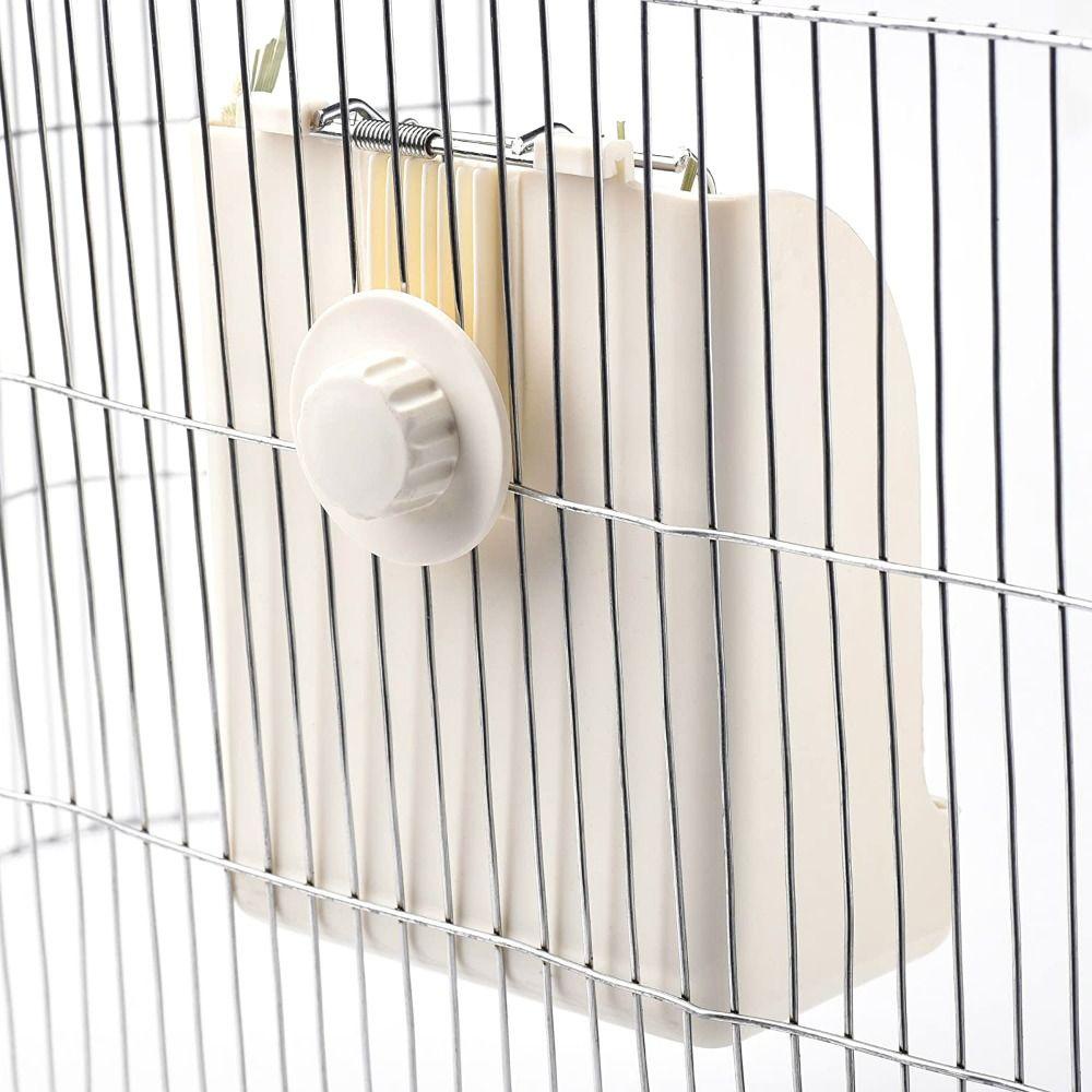 Giá Đỡ Treo Thức Ăn Bằng Nhựa Đa Năng Cho Thỏ / Heo / Chinchilla