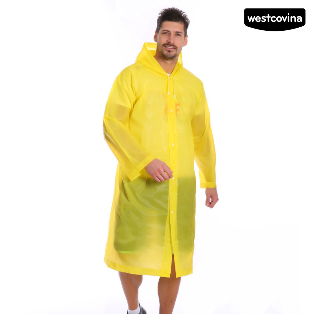 [COD]☁Áo Mưa Di Động Có Mũ Trùm Dày Dặn Chống Nước Có Thể Tái Sử