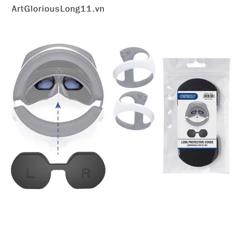 Vỏ Bảo Vệ Mắt Kính PSVR2 fpr PSVR2 Bằng Silicone Cao Su Dày Dặn Chống Bụi GP-513