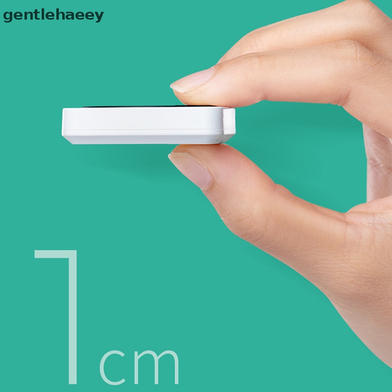 Nhiệt Kế Điện Tử Mini Tự Dính Màn Hình LCD Hiển Thị Nhiệt Độ Hồ Cá 0-60°C Bộ Đồ Thời Trang Kiểu Dáng Xinh Xắn Cho Bé