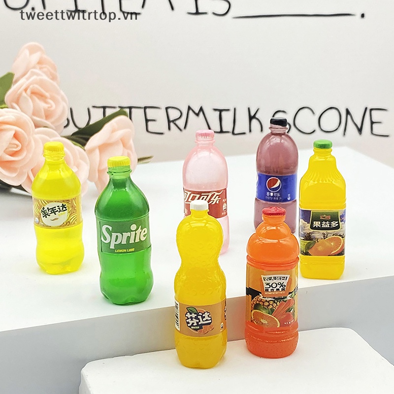 Set 5 Mô Hình Ly Nước Dạ Quang Mini Dùng Để Trang Trí Ốp Điện Thoại