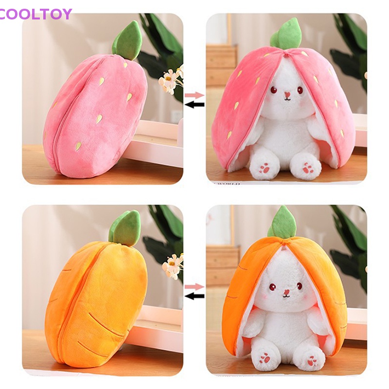 Thú Nhồi Bông Hình Thỏ Tai Dài Mềm Mại Đáng Yêu
