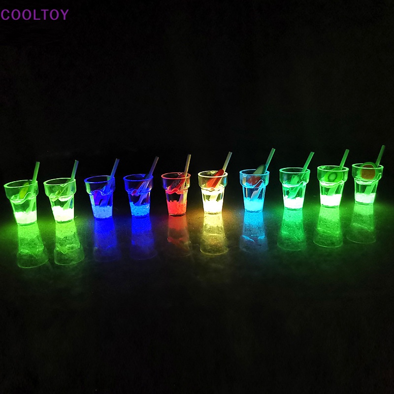 Bộ 2 Bình Nước COOLTOY Mini Bằng Nhựa Resin Màu Sắc Ngẫu Nhiên Dùng Trang Trí Tiểu Cảnh