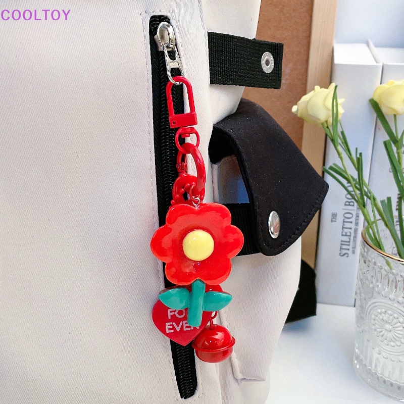 Móc Khóa Hình Hoa Hướng Dương Màu Sắc Ngọt Ngào Xinh Xắn Cho Nữ