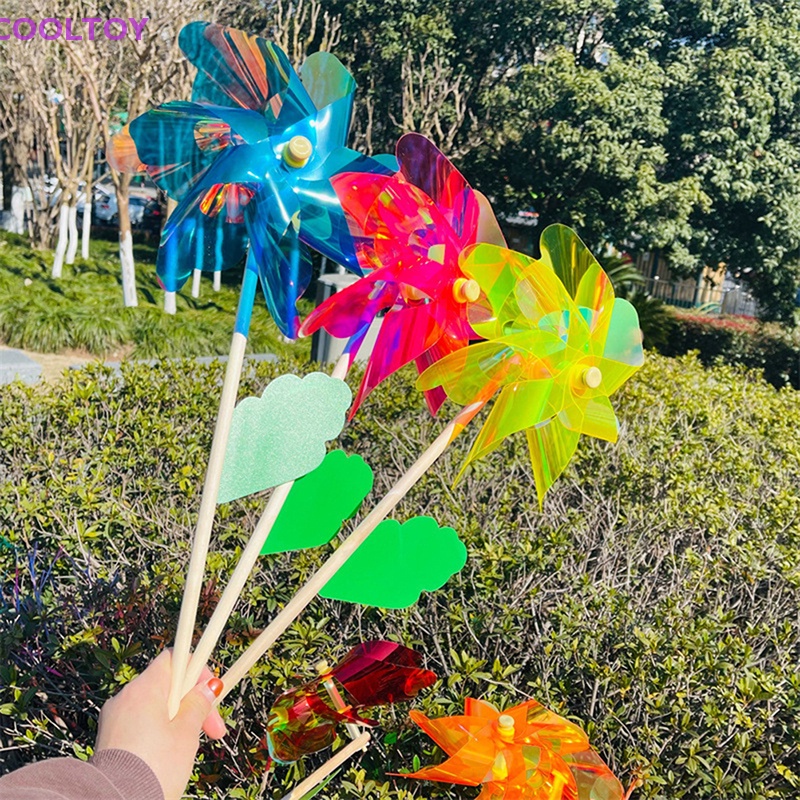 Cooltoy 1 Chong Chóng Gió Trang Trí Sân Vườn Tiệc Tùng Cắm Trại Đồ Chơi Trẻ Em HOT