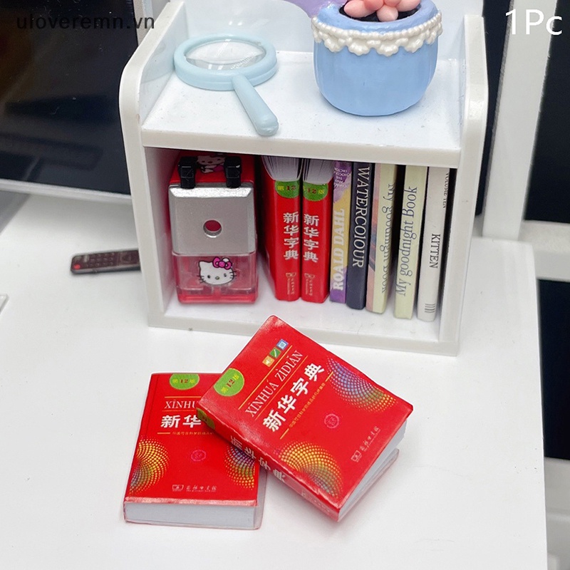 1 Cuốn Sổ Tay Từ Điển Tỷ Lệ 1: 12 Trang Trí Nhà Búp Bê