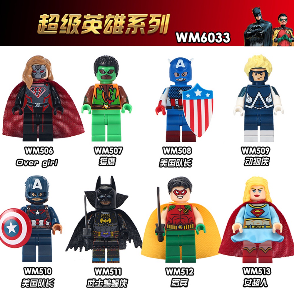 Mô Hình Đồ Chơi Nhân Vật Hoạt Hình WM6033 WM508 WM512