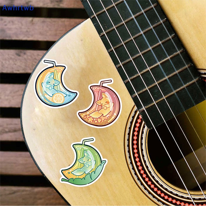 Set 40 Miếng Dán Trang Trí Tủ Lạnh / Xe Hơi / Ván Trượt / Laptop Họa Tiết Graffiti Hình Chú Cáo Nhỏ Dễ Thương Mới