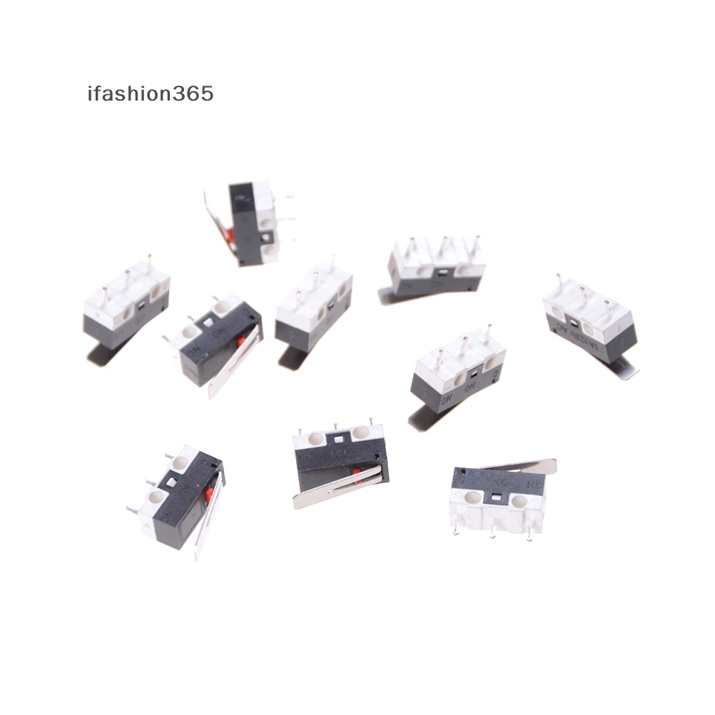 Set 10 Công Tắc Micro 13mm KW10 125V 1A 3 Chuyên Dụng