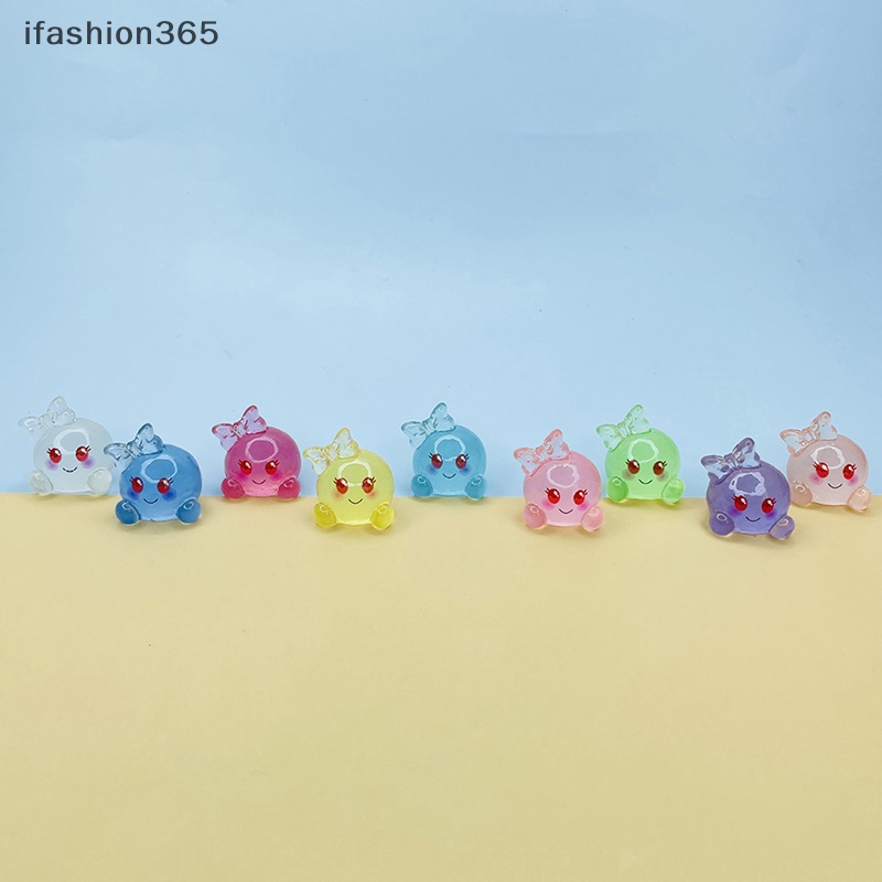 1 Mô Hình Đồ Chơi Bong Bóng Nhựa Phát Sáng Trong Bóng Tối Mini Trang Trí Sân Vườn ifashion365