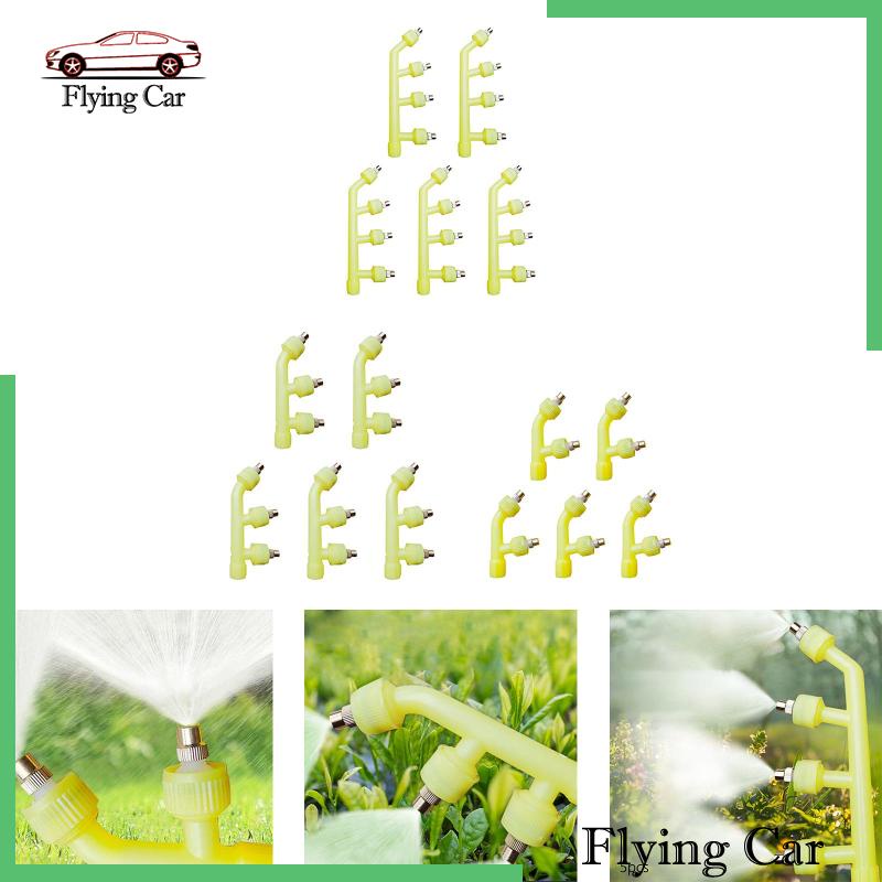 Set 2 Vòi Phun Nước Bằng Đồng Thau Cho Xe Hơi / Nhà Kính