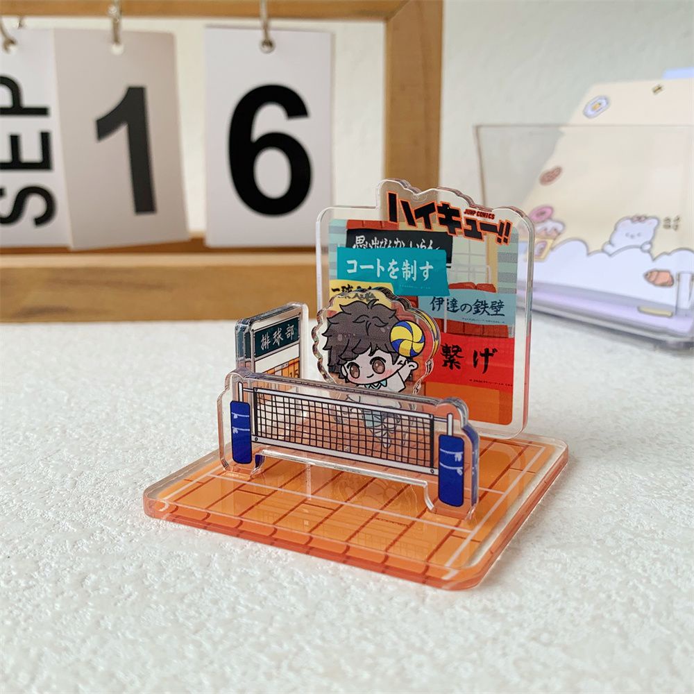 Haikyuu Giá Đỡ Mini Hình Trái Bóng Chuyền Độc Đáo