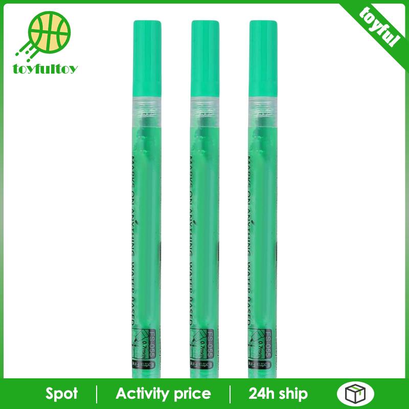 Set 3 Bút Đánh Dấu Bóng Golf Bằng Acrylic Bền Dành Cho Người Mới Bắt Đầu