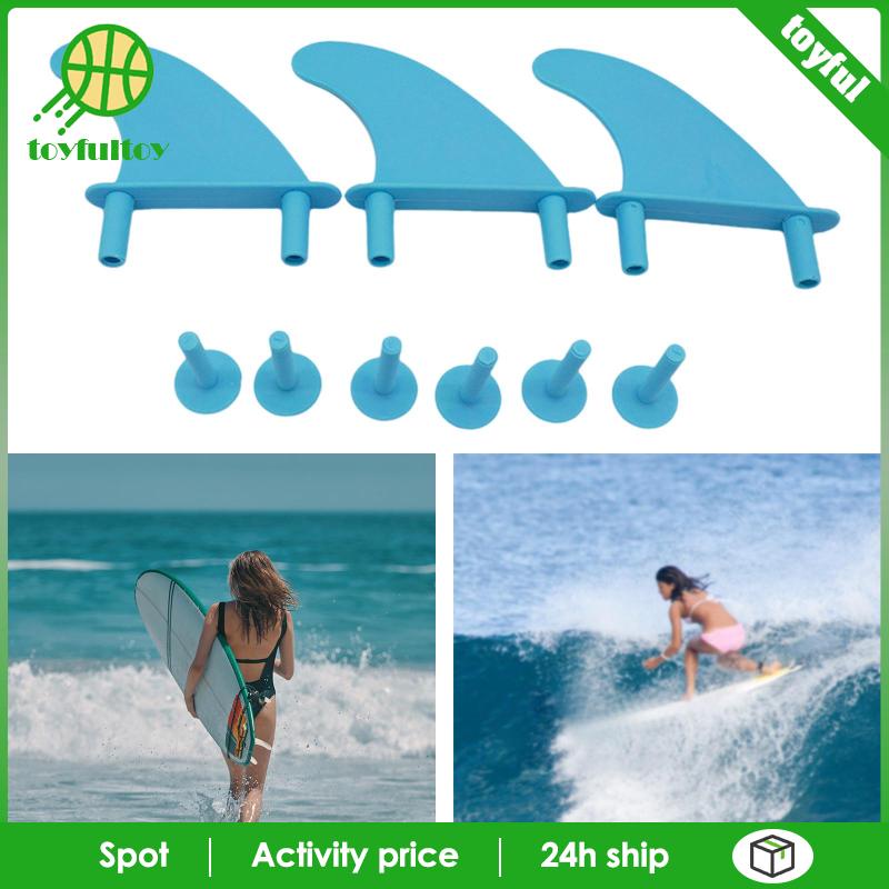 Set 3 Ốc Vít Dài Bằng Xốp Gắn Ván Lướt Sóng Ngoài Trời