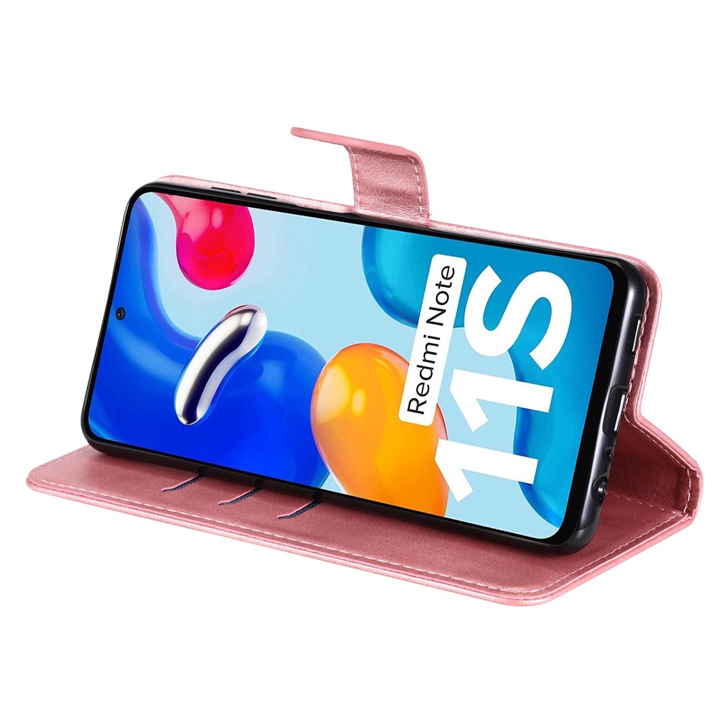 Redmi Note 12 Pro Note 11 Pro Note 10 10s 9 Pro Bao Da Điện Thoại Dạng Ví Nắp Lật Có Khóa Kéo Và Ngăn Đựng Thẻ