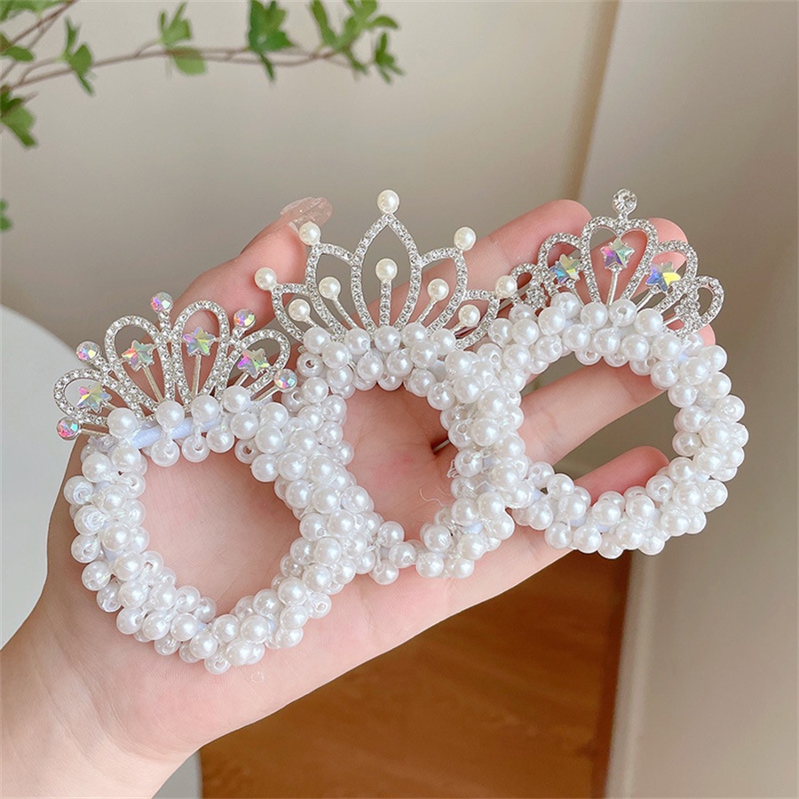 Băng Đô Cài Tóc Hình Vương Miện Công Chúa Cho Bé Gái