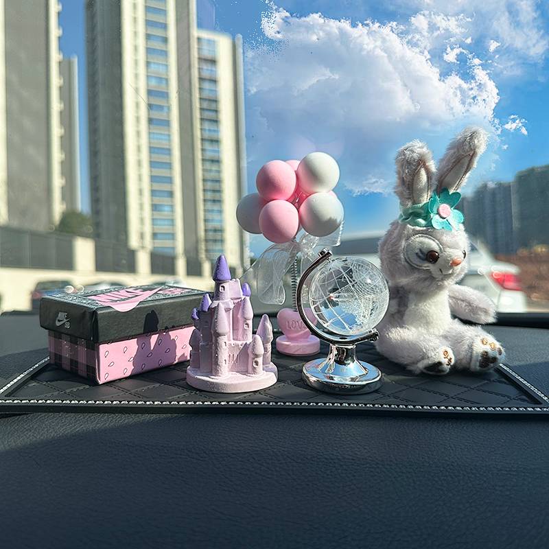Stellalou Girls' Car Decoration Cute High-End Central Control Aromatherapy Car Decoration Crown Goddess Interior Decorations Gift DKSY