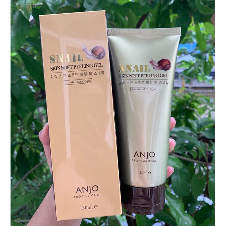 Tẩy Da Chết Anjo Snail Skin Soft Peeling Gel 180ml Hàn Quốc