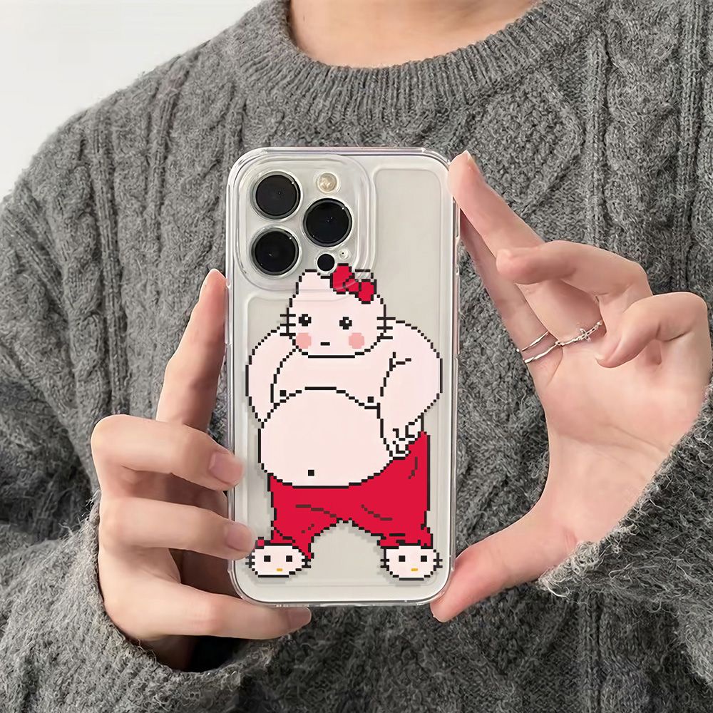 ✅Ốp Điện Thoại Mềm Chống Sốc Họa Tiết Hello Kitty Cho Iphone 13 12 Max 6In7814 Pro11 plus ZWSC