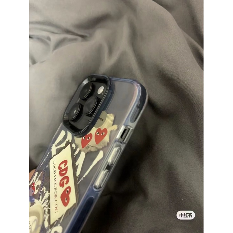 ✅Ốp Điện Thoại Cứng Chống Sốc Họa Tiết Graffiti Cho Iphone 11 promax Xr1213 Xsmax 14Pro O2RV