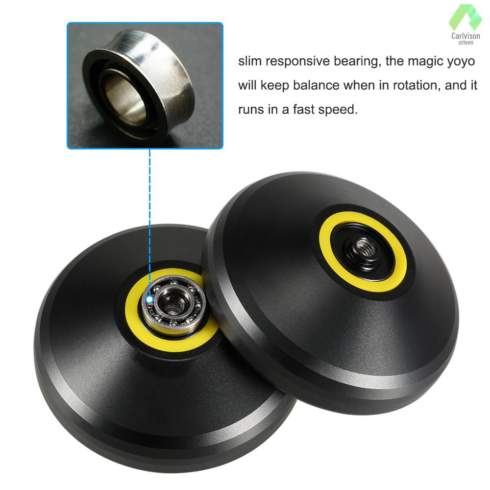 Đồ Chơi yoyo v3 Hợp Kim Nhôm Tốc Độ Cao yo-yo cnc Có Dây Xoay Cho Bé Trai Và Bé Gái