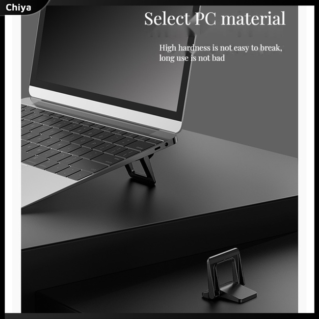 Set 2 Chân Đỡ Laptop Chống Trượt Có Thể Mang Đi Tiện Dụng