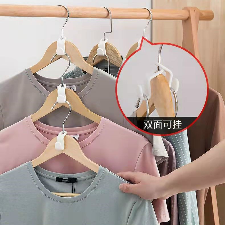 PVN45893 Đầu nối móc treo quần áo bằng nhựa đa năng - Đầu nối bằng nhựa tiết kiệm không gian